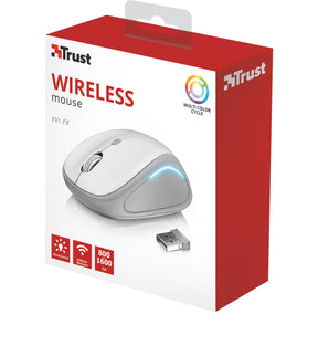 TRUST Yvi FX Wireless Mouse White - 22335