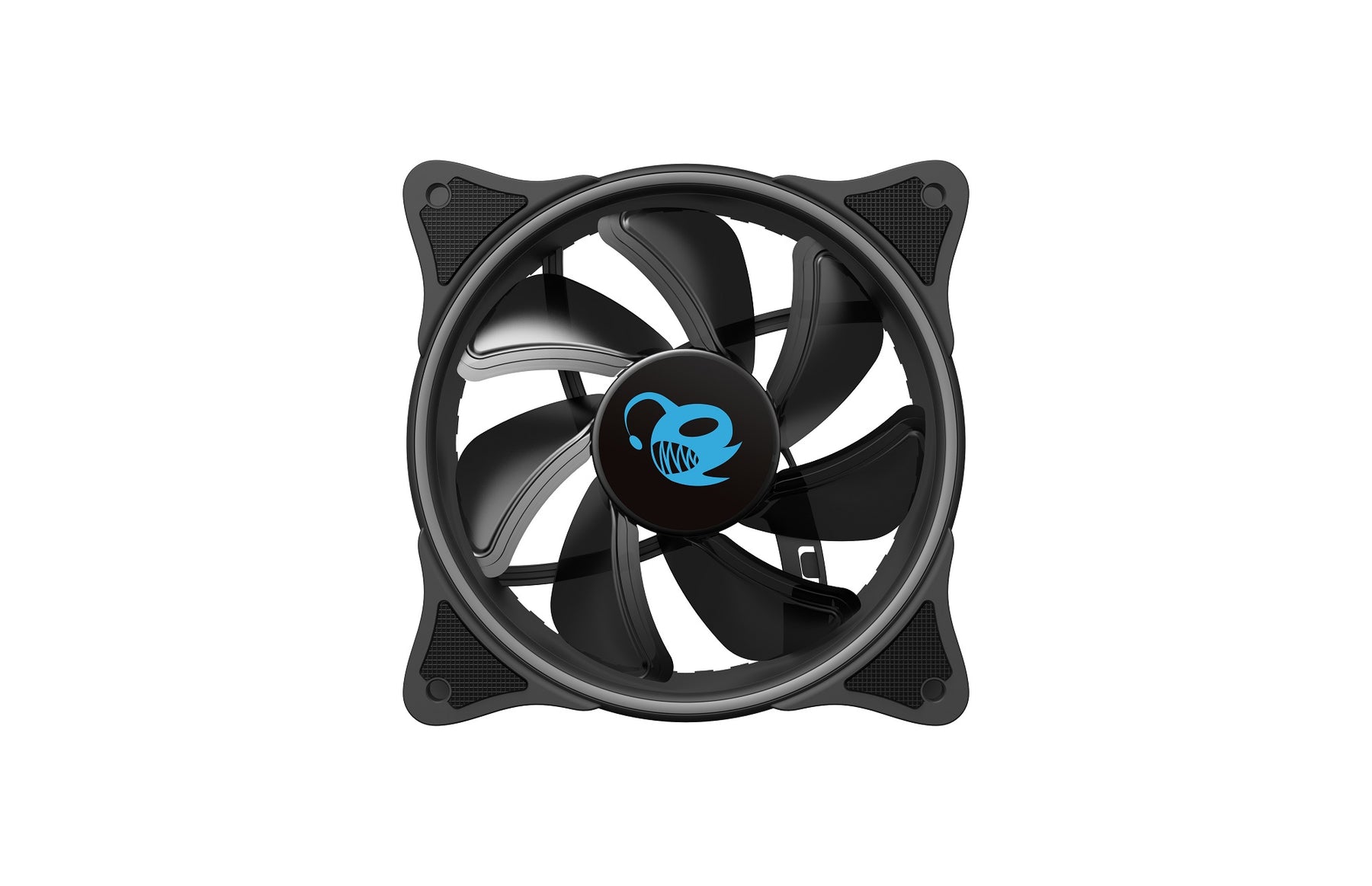 120mm silent fan, CoolBox DeepIris, double bezel, A-RGB