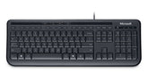 Microsoft Wired Keyboard 600 - Teclado - USB - Inglés - Negro