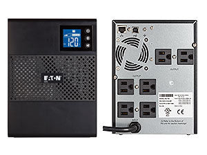 Eaton 5SC 750 - UPS - AC 120 V - 525 Watt - 750 VA - RS-232, USB - conectores de saída: 6 - preto