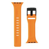 UAG Apple Watch Band 45mm/44mm/42mm, Series 7/6/5/4/3/2/1/SE - Scout Orange - Bracelete de relógio para relógio inteligente - laranja - para Apple Watch (42 mm, 44 mm)