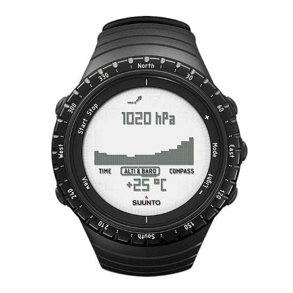 Suunto Core - Wristwatch - digital - composite - regular black