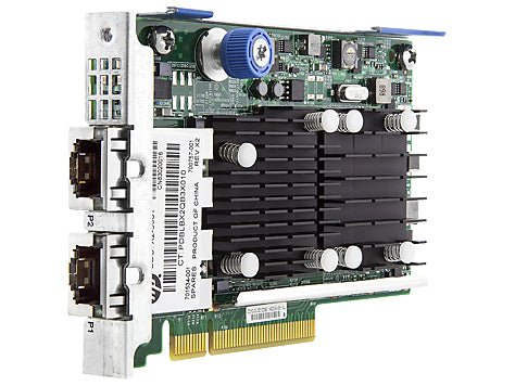 HPE FlexFabric 533FLR-T - Adaptador de rede - PCIe 2.0 x8 - 10Gb Ethernet x 2 - para ProLiant DL360 Gen10, DL388p Gen8