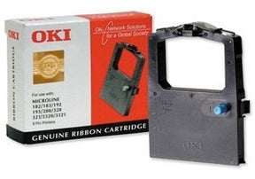 OKI - Black - printing ribbon - for OKI ML280, Microline 182, 183, 192, 193, 280, 280eco, 320, 321, 3320, 3321