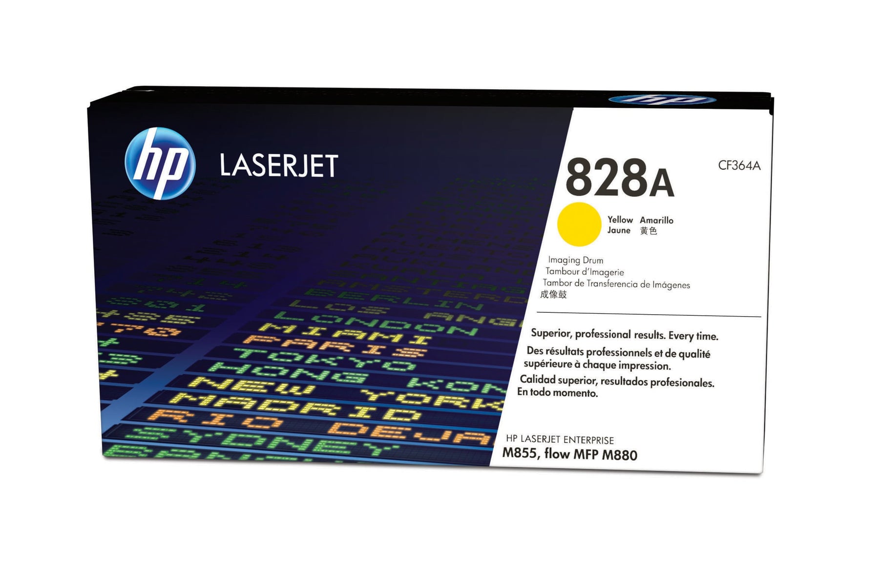 HP 828A - Yellow - original - drum kit - for Color LaserJet Managed Flow MFP M880, LaserJet Enterprise Flow MFP M880