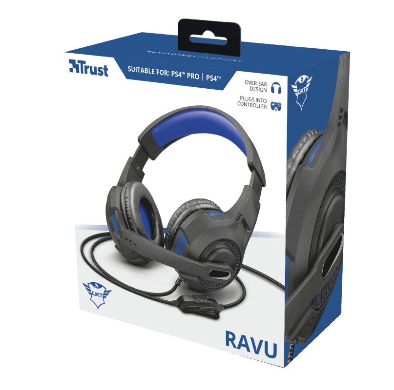 TRUST Gaming GXT307B RAVU Headphones - PS4