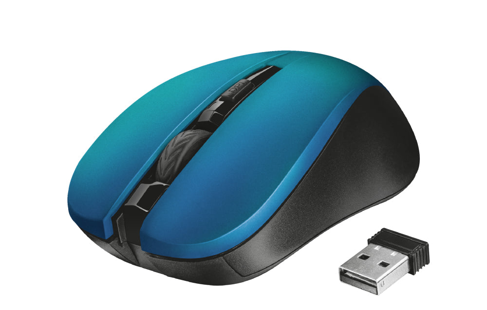 Rato TRUST MYDO SILENT WIRELESS Azul - 21870