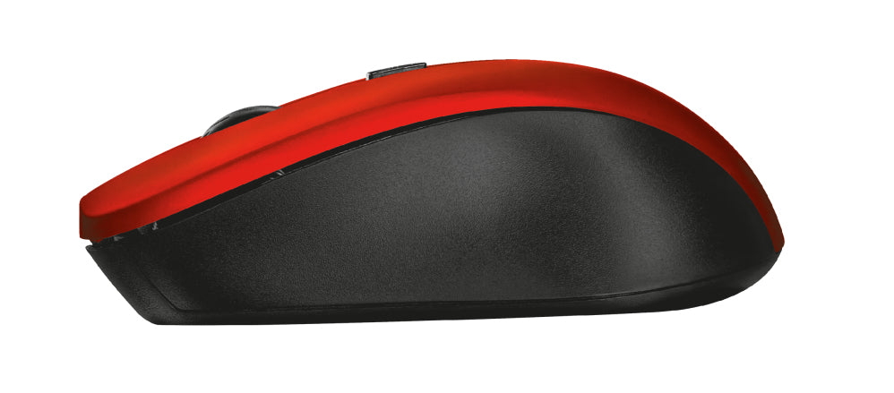 Rato TRUST MYDO SILENT WIRELESS Vermelho - 21871