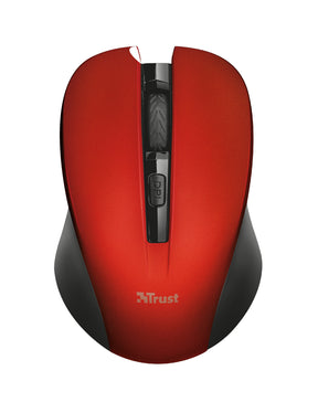 Rato TRUST MYDO SILENT WIRELESS Vermelho - 21871