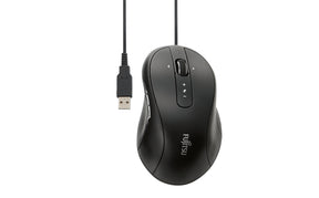 RATÓN FUJITSU LED AZUL M960 negro