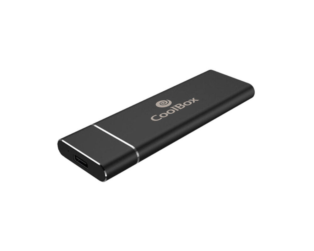 Caixa p/ SSD externo M.2 SATA USB 3.1 CoolBox MiniChase S31