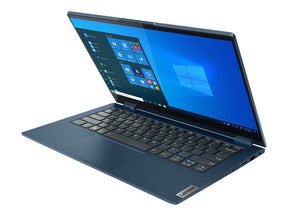 Lenovo ThinkBook 14s Yoga ITL 20WE - Inverted Design - Intel Core i7 1165G7 / 2.8 GHz - Win 11 Pro - Iris Xe Graphics - 16 GB RAM - 512 GB SSD NVMe - 14" IPS Touch Screen 1920 x 1080 (Full HD) - Wi-Fi -Fi 6 - dual-tone abyss blue - kbd: English -