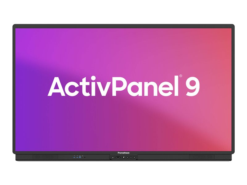 Promethean ActivPanel 9 - 86" Diagonal Class LED Backlit LCD Display - Interactive - With Integrated Interactive Whiteboard, Touch Screen (Multi Touch) - 4K UHD (2160p) 3840 x 2160 - Direct LED