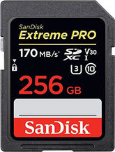EXTREME PRO SDXC CARD 256GB - 170MB
