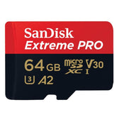 EXTREME PRO MICROSDXC 64GB + SD ADA