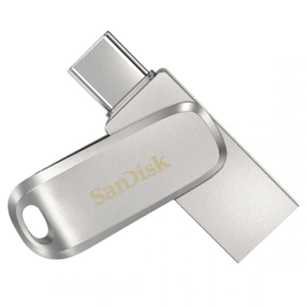 SanDisk Ultra Dual Drive Luxe - USB Flash Drive - 64 GB - USB 3.1 Gen 1 / USB-C