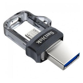 SanDisk Ultra Dual - USB Flash Drive - 128 GB - USB 3.0 / micro USB