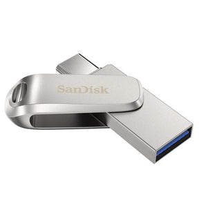 SanDisk Ultra Dual Drive Luxe - USB Flash Drive - 128 GB - USB 3.1 Gen 1 / USB-C