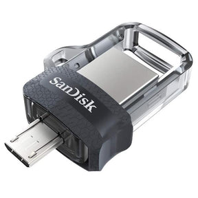 SanDisk Ultra Dual M3.0 - Drive flash USB - 256 GB - USB 3.0 / micro USB