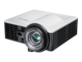 Optoma ML1050ST+ - DLP Projector - RGB LED - 3D - 1000 lumens - WXGA (1280 x 800) - 16:10 - 720p - Fixed Lens Short Throw Projection