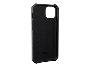 UAG Rugged Case for iPhone 13 5G [6.1-inch] - Monarch Crimson - Tampa posterior para telemóvel - resistente - policarbonato, borracha, pele de grão superior, liga metálica - escarlate - 6.1" - para Apple iPhone 13