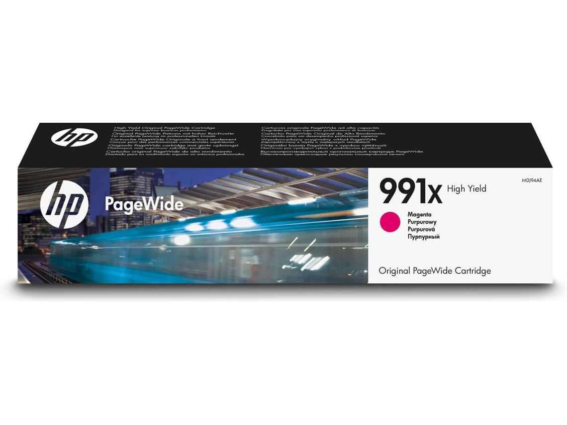 HP 991X - 187 ml - High Yield - magenta - original - PageWide - ink cartridge - for PageWide Color 755, MFP 77X, PageWide Managed P77740, P77750, PageWide Pro 750, 77X