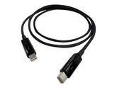 QNAP CAB-TBT10M - Cable Thunderbolt - Mini DisplayPort (M) a Mini DisplayPort (M) - Thunderbolt 2 - 1 m (CAB-TBT10M)