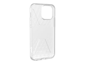 UAG Rugged Case para iPhone 13 Pro Max 5G - Civilian Frosted (transparente) - Cubierta trasera del teléfono - hielo esmerilado - 6.7" - para Apple iPhone 13 Pro Max