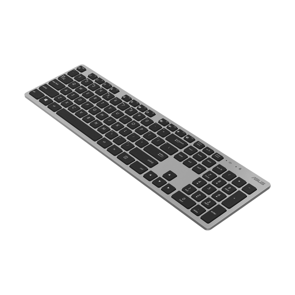 Asus Wireless W5000 Gray USB Keyboard+Mouse -W5000 (90XB0430-BKM1Y0)