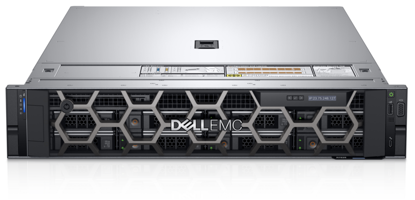 Dell PowerEdge R7525 - Servidor - montable en rack - 2U - 2 vías - 2 x EPYC 7313 / 3 GHz - RAM 32 GB 2,5" bahía(s) - SSD 480 GB - Matrox G200 - GigE, 10 GigE - sin SO - monitor : ninguno - negro - BTP - con 3 años de Basic on Site