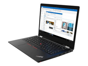 Lenovo ThinkPad L13 Yoga Gen 2 20VK - Inverted Design - Intel Core i7 1165G7 / 2.8 GHz - Win 10 Pro 64-bit - Iris Xe Graphics - 16 GB RAM - 512 GB SSD TCG Opal Encryption 2, NVMe - 13.3" IPS touch screen 1920 x 1080 (Full HD) - Wi-Fi 6 - black - kb