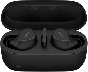 Jabra Evolve2 7 MS - Auscultadores sem fios com microfonoe - intra-auricular - bluetooth - cancelamento de ruído activo - USB-A via adaptador Bluetooth - isolamento de ruído - preto