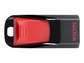 SanDisk Cruzer Edge - USB Flash Drive - 64 GB - USB 2.0 - Black, Red