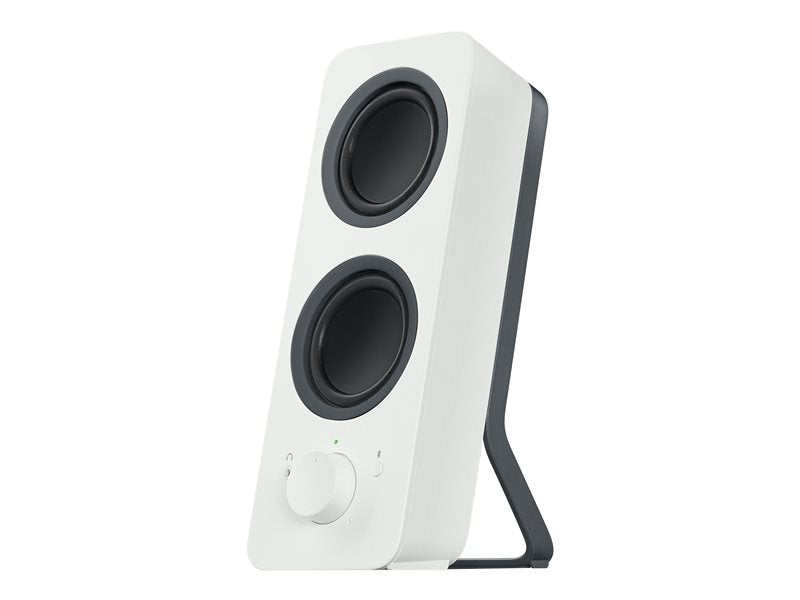 Logitech Z207 - Altavoces - para PC - 2.0 canales - inalámbrico - Bluetooth - 5 Watt (Total) - blanco (980-001293)