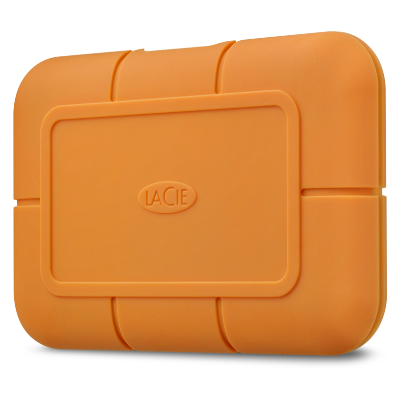 LaCie Rugged SSD STHR4000800 - SSD - encriptado - 4 TB - externa (portátil) - USB 3.2 Gen 2 / Thunderbolt 3 (USB C conector) - Self-Encrypting Drive (SED) - com Seagate Rescue Data Recovery