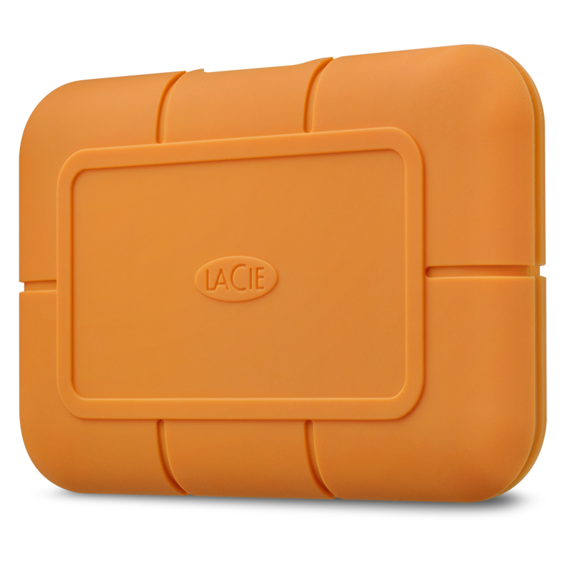 LaCie Rugged SSD STHR1000800 - SSD - encriptado - 1 TB - externa (portátil) - USB 3.1 Gen 2 / Thunderbolt 3 (USB C conector) - Self-Encrypting Drive (SED)