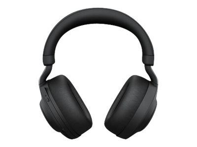 Jabra Evolve2 85 MS Stereo - Headphones - Full Size - Bluetooth - Wireless, With Cable - Active Noise Cancellation - 3.5mm Jack - Noise Isolation - Black - Certified for Teams