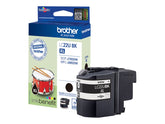 Brother LC22UBK - XL - negro - original - cartucho de tinta - para Brother DCP-J785DW, DCP-J785DWXL, MFC-J985DW, INKvestment Work Smart MFC-J985DW (LC22UBK)