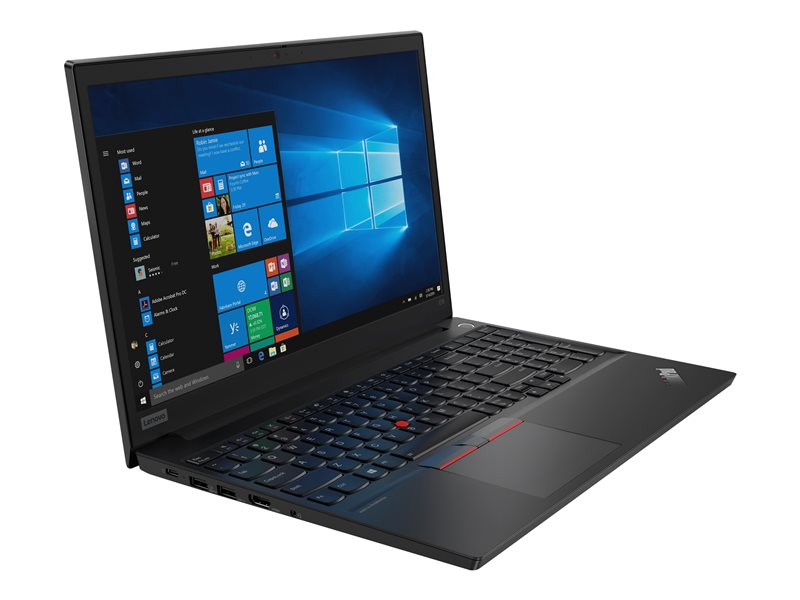 Lenovo ThinkPad E15 20RD - Intel Core i5 10210U / 1.6 GHz - Win 10 Pro 64-bit - Gráficos UHD - 8 GB RAM - 512 GB NVMe SSD - 15.6" IPS 1920 x 1080 (Full HD) - Wi-Fi 6 - negro - kbd: portugués