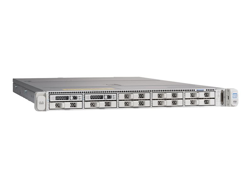 Cisco Email Security Appliance C195 - Dispositivo de segurança - GigE - fluxo de ar frente para trás - 1U - montável em gabinete (ESA-C195-K9)