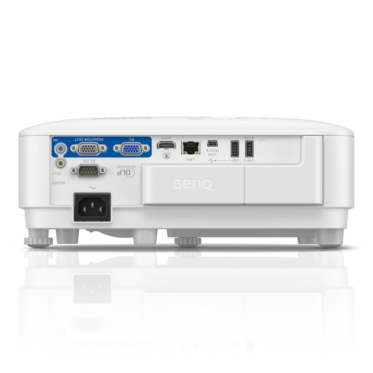 BenQ EW800ST - DLP projector - portable - 3D - 3300 lumens - WXGA (1280 x 800) - 16:10 - 720p - 802.11a/b/g/n/ac wireless / Bluetooth