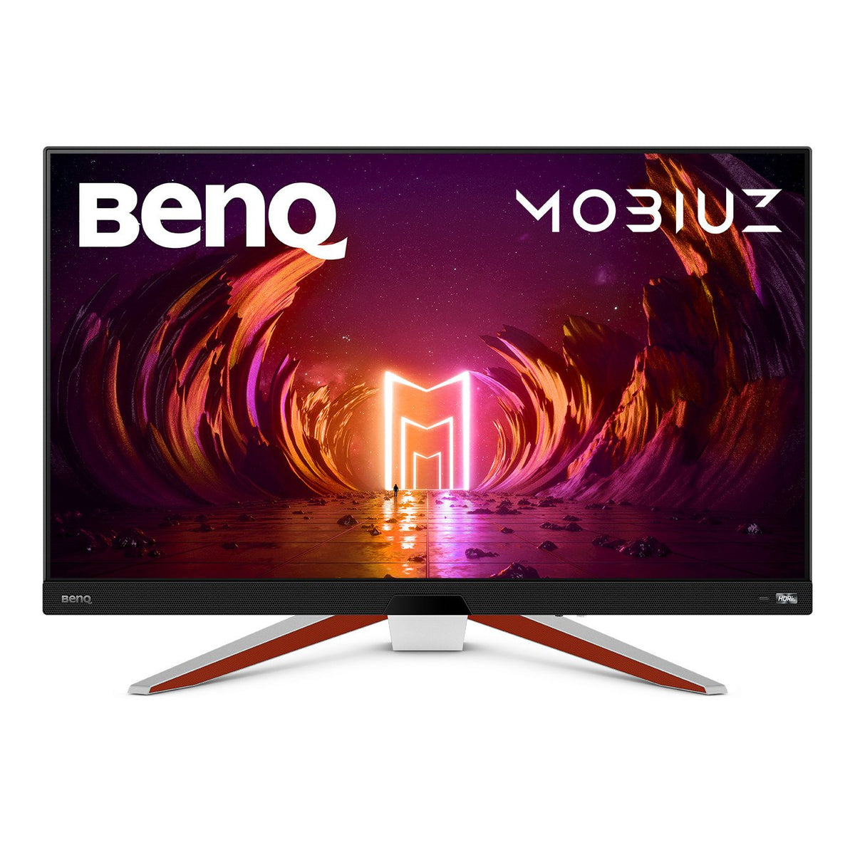 BenQ Mobiuz EX2710U - Monitor LCD - 27" - 3840 x 2160 4K @ 144 Hz - IPS - 600 cd/m² - 1000:1 - DisplayHDR 600 - 1 ms - 2xHDMI, DisplayPort - altifalantes com subwoofer