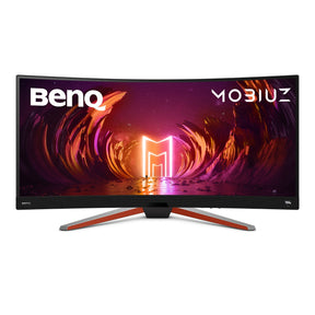 BenQ Mobiuz EX3410R - Monitor LED - curvo - 34" - 3440 x 1440 UWQHD @ 144 Hz - VA - 350 cd/m² - 3000:1 - DisplayHDR 400 - 1 ms - 2xHDMI, DisplayPort - altifalantes com subwoofer