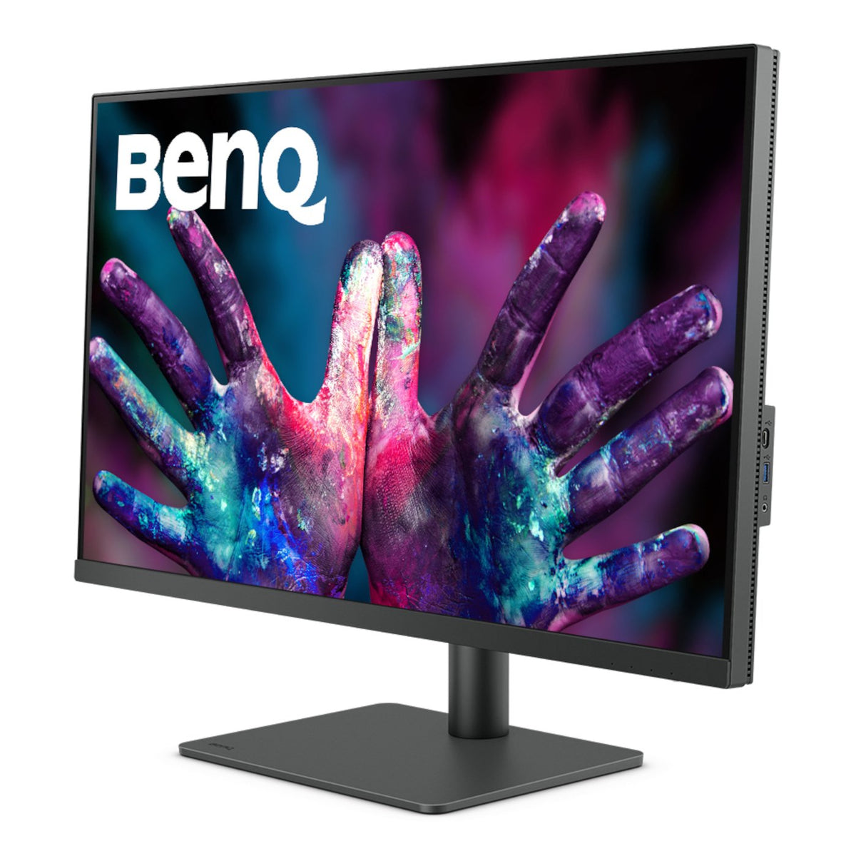 BenQ DesignVue PD3205U - PD Series - monitor LED - 32" - 3840 x 2160 4K @ 60 Hz - IPS - 250 cd/m² - 1000:1 - HDR10 - 5 ms - HDMI, DisplayPort, USB-C - altifalantes