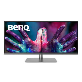 BenQ DesignVue PD3420Q - Serie PD - Monitor LED - 34" - 3440 x 1440 UWQHD @ 60 Hz - IPS - 400 cd/m² - 1000:1 - DisplayHDR 400 - 5 ms - 2xHDMI, DisplayPort, USB-C - altavoces - gris oscuro