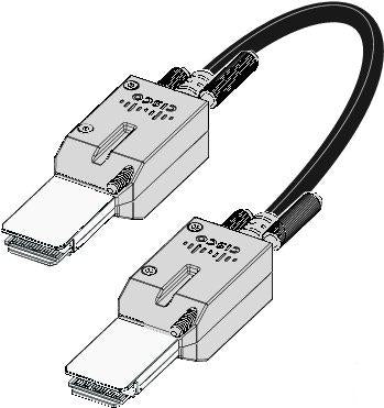 Cisco StackWise 160 - Cable de apilamiento - 3 m - para Catalyst 3650-24, 3650-48