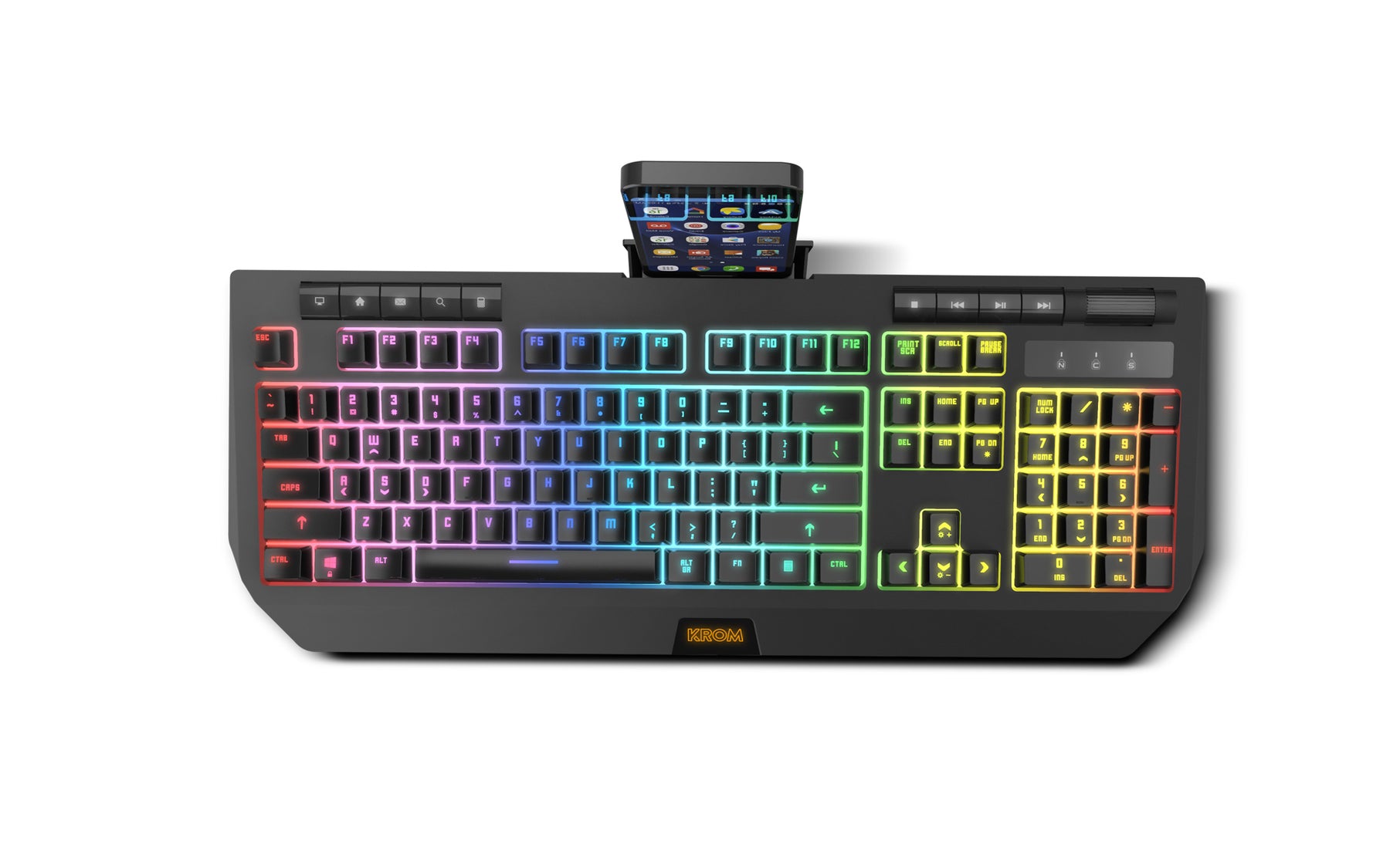 NOX Gaming Keyboard Krom Kuma RGB Semimechanical Keyboard UK