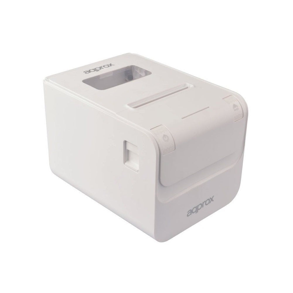 APPROX Thermal Printer 203dpi 80mm, White - USB / LAN / Serial / RJ11