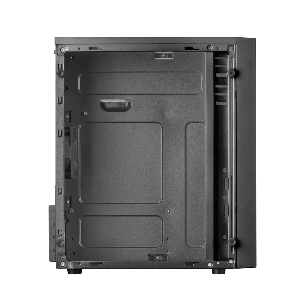 MICRO-ATX MARSGAMING MCM BOX , COMPACT, WINDOW, 16 MODES A-RGB, 1X 8CM FAN, BLACK - MCM (MCM)