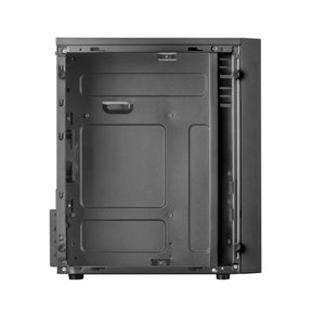 CAJA MICRO-ATX MARSGAMING MCM, COMPACTA, VENTANA, 16 MODOS A-RGB, 1X VENTILADOR 8CM, NEGRA - MCM (MCM)